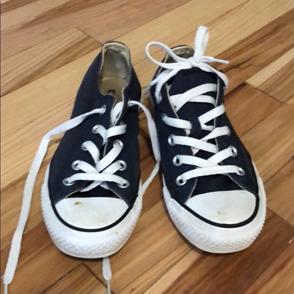 Navy Converse